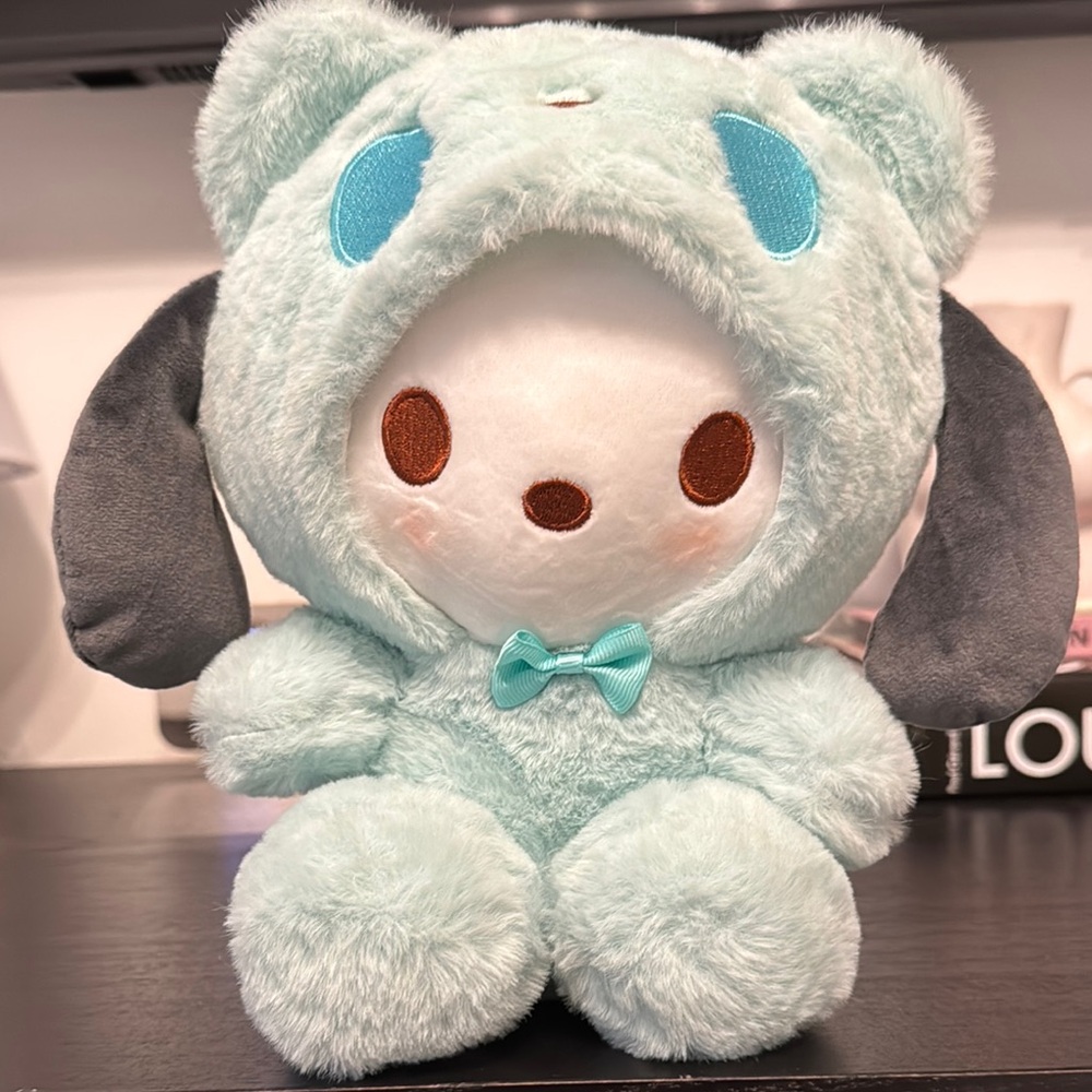 Cute Plush Bear with Bow